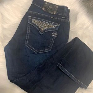 Miss Me Jeans with rhinestone top pockets